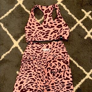 Booty by brabants pink cheetah set!
